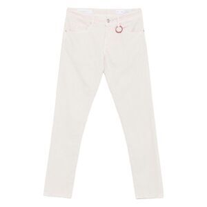 Tramarossa White Trousers - Regular & Straight-Leg Trousers Men